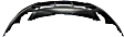 Front and Rear Primed Bumper Cover