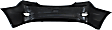 2014 Hyundai Accent - Front and Rear Primed Bumper Cover,  Production Date From October 15 2013, Sedan, CAPA Certified