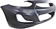 2014 Hyundai Accent - Front and Rear Primed Bumper Cover,  Production Date From October 15 2013, Sedan, CAPA Certified