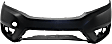 Front and Rear Primed Bumper Cover CAPA Certified