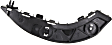 2007 Honda Civic - Front, Driver and Passenger Side Bumper Bracket, Sedan, Canada, Japan or USA Built Vehicle