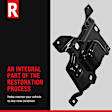 2007 Honda Civic - Front, Driver and Passenger Side Bumper Bracket, Sedan, Canada, Japan or USA Built Vehicle
