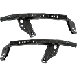 Front, Driver and Passenger Side, Upper Bumper Brackets