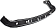 Front, Driver and Passenger Side Bumper Bracket, Under Headlights