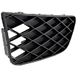 2009 Honda Civic - Front, Driver and Passenger Side, Outer, Lower Fog Light Covers, Black, Sedan