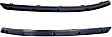 Front, Driver and Passenger Side Bumper Trim, Textured Black