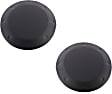 Front, Driver and Passenger Side Fog Light Covers, Primed, LX Model