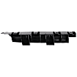 Front, Driver and Passenger Side Bumper Retainers, Side Spacer, Plastic
