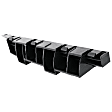 Front, Driver and Passenger Side Bumper Retainers, Side Spacer, Plastic