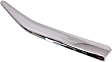 Driver and Passenger Side Grille Trim, Chrome, Center Molding, Sedan