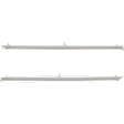 Driver and Passenger Side, Lower Grille Trim, Chrome, Center lower molding