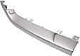 Driver and Passenger Side, Upper Grille Trim, Chrome, Center upper molding, Fits on Main (Upper) Grille