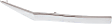 Driver and Passenger Side Grille Trim, Chrome