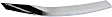 Grille Trim, Driver and Passenger Side, Upper, Chrome