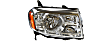 2011 Honda Pilot - Driver and Passenger Side Halogen Headlight, Without bulb(s), OE Replacement
