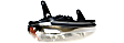 2011 Honda Pilot - Driver and Passenger Side Halogen Headlight, Without bulb(s), OE Replacement