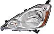 Driver and Passenger Side Headlight, with Bulb, Halogen, Sport Model, CAPA Certified