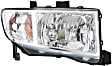 Driver and Passenger Side Halogen Headlight, Without bulb(s), OE Replacement, CAPA Certified