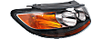 2007 Hyundai Santa Fe - Driver and Passenger Side Halogen Headlight, With bulb(s), OE Replacement