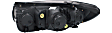 2007 Hyundai Santa Fe - Driver and Passenger Side Halogen Headlight, With bulb(s), OE Replacement