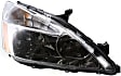 2006 Honda Accord - Driver and Passenger Side Halogen Headlight, Without bulb(s), OE Replacement, CAPA Certified