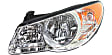 2010 Hyundai Elantra - Driver and Passenger Side Halogen Headlight, With bulb(s), OE Replacement, Sedan