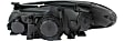2010 Hyundai Elantra - Driver and Passenger Side Halogen Headlight, With bulb(s), OE Replacement, Sedan
