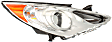 2013 Hyundai Sonata - Driver and Passenger Side Halogen Headlight, With bulb(s), OE Replacement, Sedan, CAPA Certified
