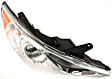 2013 Hyundai Sonata - Driver and Passenger Side Halogen Headlight, With bulb(s), OE Replacement, Sedan, CAPA Certified