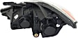 2011-2014 Hyundai Sonata - Driver and Passenger Side Headlights, with Bulbs, Halogen, Sedan, Type 2
