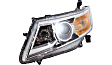 Driver and Passenger Side Headlights, with Bulbs, Halogen, OE Comparable, CAPA Certified