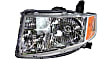 Driver and Passenger Side Headlights, without Bulbs, Halogen, Sport Utility