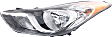 2012 Hyundai Elantra - Driver and Passenger Side Halogen Headlight, With bulb(s), USA Built Vehicle, OE Replacement, CAPA Certified