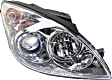 2012 Hyundai Elantra - Driver and Passenger Side Halogen Headlight, With bulb(s), OE Replacement