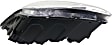 2012 Hyundai Elantra - Driver and Passenger Side Halogen Headlight, With bulb(s), OE Replacement