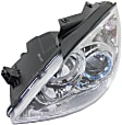 Driver and Passenger Side Headlights, with Bulbs, Halogen, without chrome ring, CAPA Certified