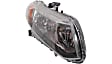 2012 Honda Civic - Driver and Passenger Side Halogen Headlight, With bulb(s), OE Replacement