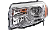 2015 Honda Pilot - Driver and Passenger Side Halogen Headlight, With bulb(s), OE Replacement