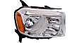 2015 Honda Pilot - Driver and Passenger Side Halogen Headlight, With bulb(s), OE Replacement