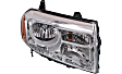 Driver and Passenger Side Halogen Headlight, With bulb(s), OE Replacement, CAPA Certified