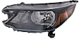 Driver and Passenger Side Halogen Headlight, With bulb(s), OE Replacement, CAPA Certified