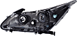 2013 Honda Accord - Driver and Passenger Side Halogen Headlight, With bulb(s), OE Replacement, Sedan, CAPA Certified