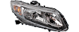 Driver and Passenger Side Halogen Headlights, with Bulbs, Coupe/Sedan