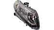 Driver and Passenger Side Halogen Headlights, with Bulbs, Coupe/Sedan