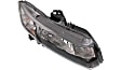 Driver and Passenger Side Halogen Headlights, with Bulbs, Coupe/Sedan