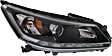 2014 Honda Accord - Driver and Passenger Side Halogen Headlight, With bulb(s), 4-Door, OE Replacement, Sedan