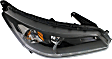 2014 Honda Accord - Driver and Passenger Side Halogen Headlight, With bulb(s), 4-Door, OE Replacement, Sedan