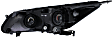 2014 Honda Accord - Driver and Passenger Side Halogen Headlight, With bulb(s), 4-Door, OE Replacement, Sedan