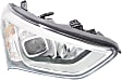 Driver and Passenger Side Halogen Headlight, With bulb(s), OE Replacement, CAPA Certified