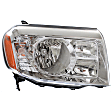 2011 Honda Pilot - Driver and Passenger Side Halogen Headlight, With bulb(s), OE Replacement